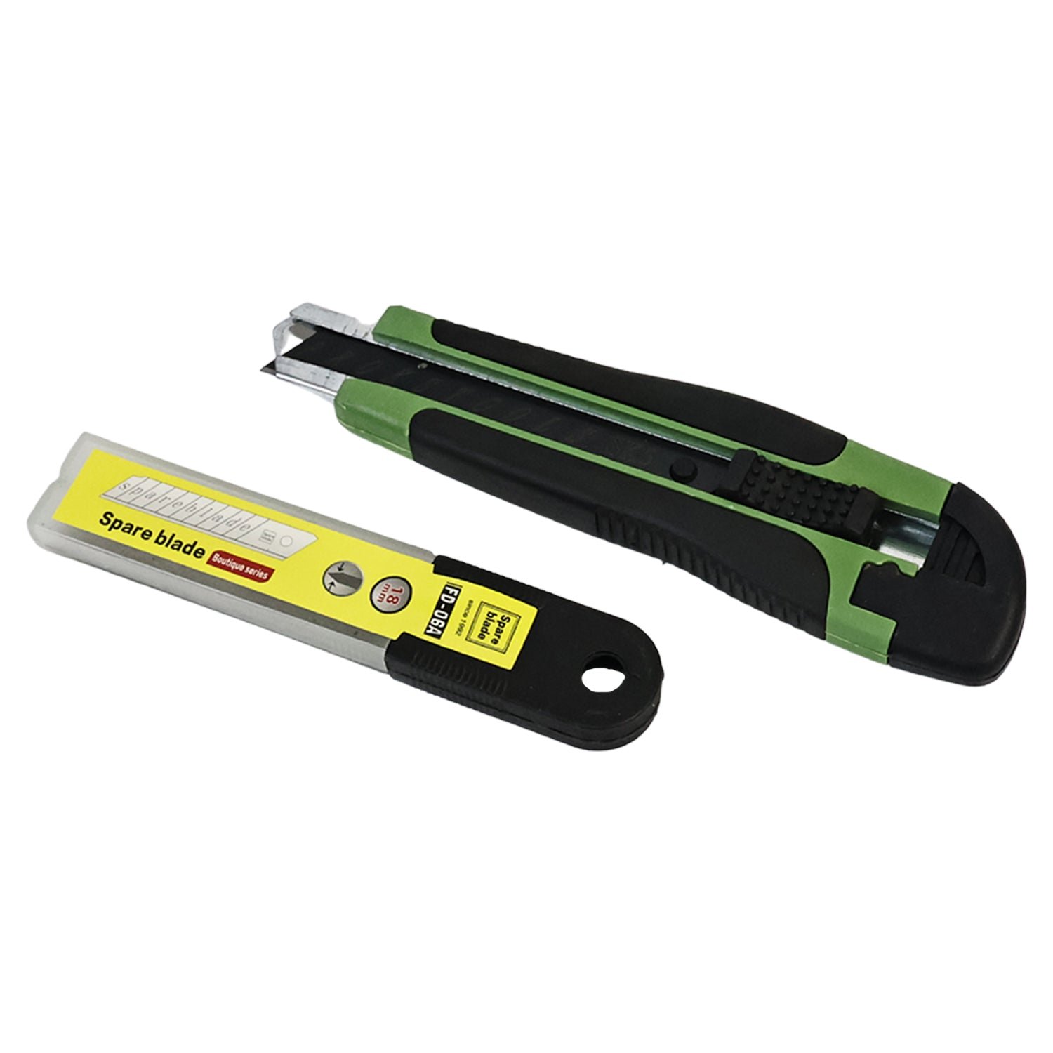 Cutter Knife Set with 1 Replacement Blades, Cutter Knife Advanced Tool (1 Pc / Mix Color) - Image 5