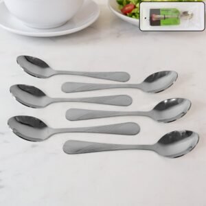 Supermom Diamond Stainless Steel Dining Spoon (6 Pc / Set)