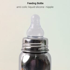 Supermom Lion Stainless Steel Feeding Bottle – 250ml