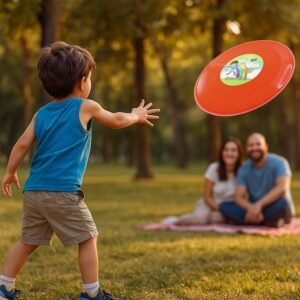 Funwoods Big Outdoor Flying Disc Throw & Catch Game Toy (1 Pc)