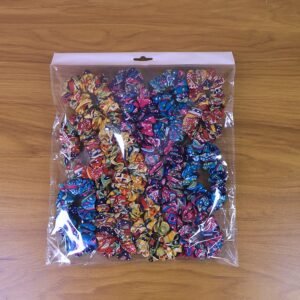 Set of 12 Stylish Printed Fabric Hairband