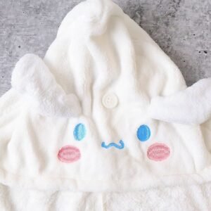 Premium Soft Microfiber Hair Drying Towel Wrap with Button (1 Pc)