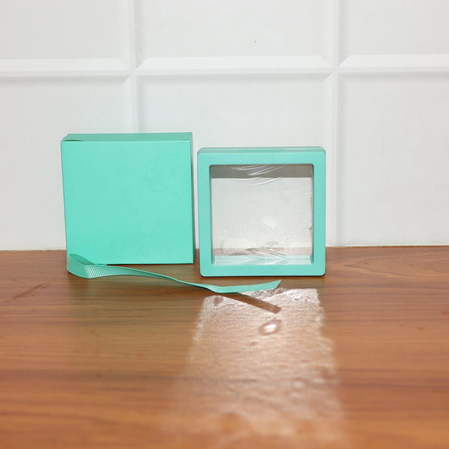 Transparent Jewellery Display Box (7x7 cm / 1 Pc) - Image 7