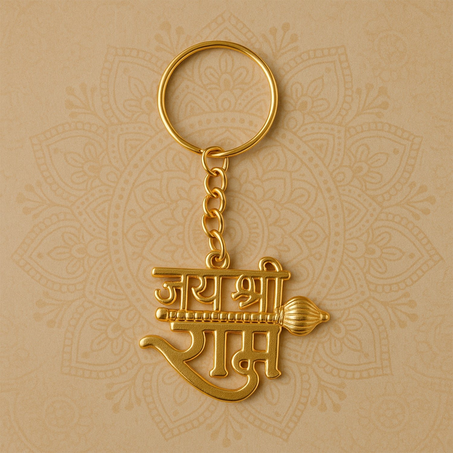 Krishna Theme Keychain Set (5 Pc Mix Design) - Image 5