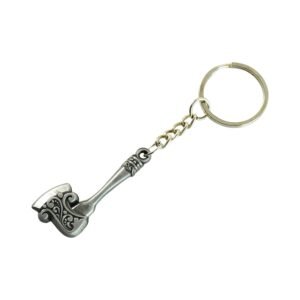 Stylish Axe Shape Metal Keychain (1 Pc)