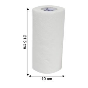 Freshee Super-Absorbent Kitchen Roll 4-in-1 Paper Towels (4 Rolls × 60 Sheets = 240 Sheets)