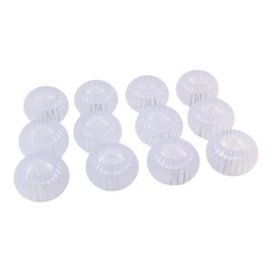 Set of 12 LED Crystal-Effect Flameless Smokeless Decorative Candles
