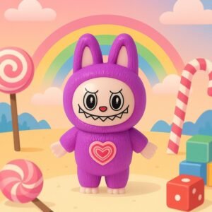 Cartoon Character Face Changing Toy With Key Holder, Keychain (1 Pc)