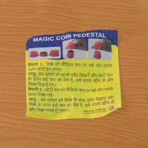 Magic Coin Pedestal Toy – Fun Illusion Trick for Kids (1 Set)