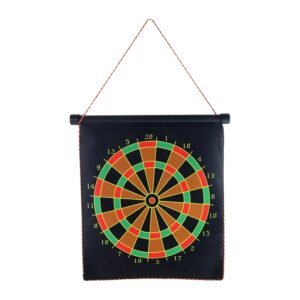 Magnetic Roll-Up Dartboard Game - (12-inch / Set)