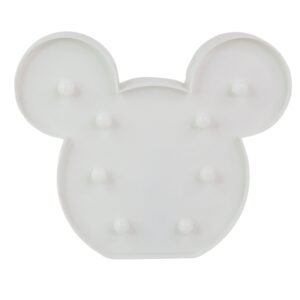Mickey Shaped LED Decorative Night Light (1 Pc)