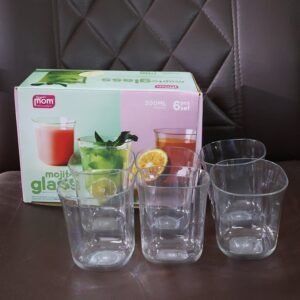 Supermom Plastic Mojito Glass 300ML Set of 6 Pc