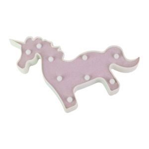 Magical Unicorn Shaped LED Decorative Night Light (1 Pc)