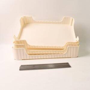 3-Tier Multipurpose Storage Organizer Rack Shelf (1 Set)