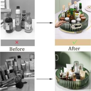 360° Rotating Multipurpose Storage Rack with Handles (1 Pc)