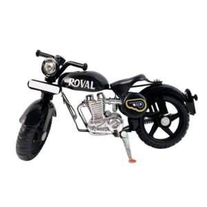 Metal Bullet Bike Toy Model for Kids with Side Stand (1 Pc)