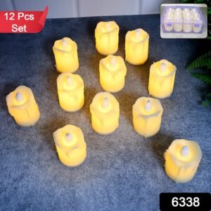 Festive Lighting for Any Occasion: , Diwali 12 pcs LED Candles