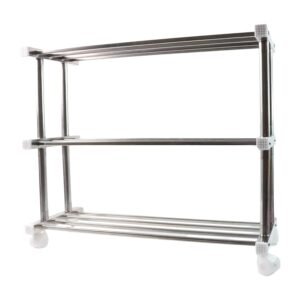 Supermom Stainless Steel Multipurpose Shoe & Storage Rack - (1 pc)