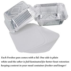 Freshee Aluminium Food Container with Lid — 450 ml — 10 Pc