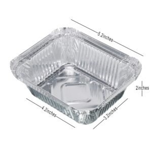 Freshee Aluminium Food Container with Lid — 450 ml — 10 Pc