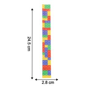 Colorful Snap Slap Bracelet Toy (1 Pc )