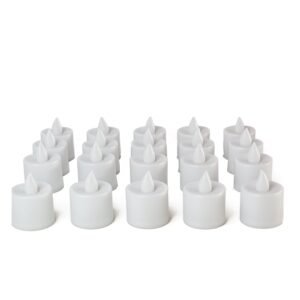 Blue LED Tea Light Candles (24 Pc)