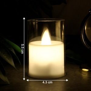Smokeless LED Tealight Candles (24 Pc)