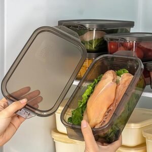 Rectangular Food Storage Containers - (3 Pc / Set)