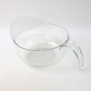 Supermom Multipurpose Transparent Plastic Bowl / Basket with Handle (1 Pc)