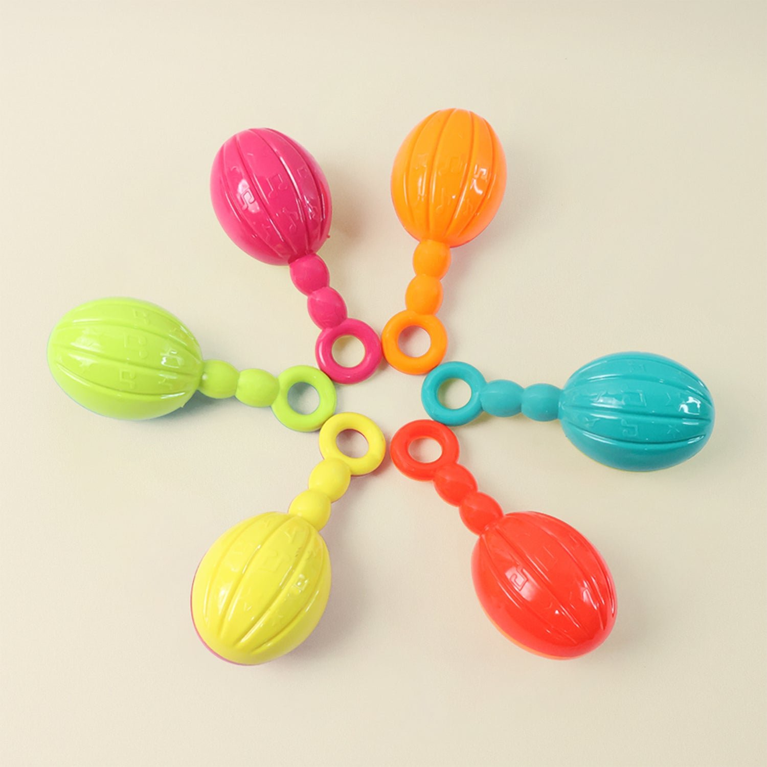 Baby Hand Rattle toy - (6 Pc / Set) - Image 3