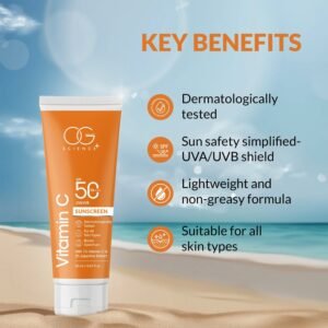 Og beautyVitamin C Sunscreen SPF 50 PA+++ (1 Pc / 20Ml)