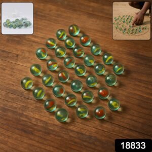 Glass Marbles for Kids Approx 35 (35 in 1)