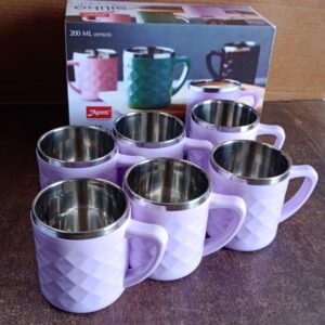 Apex Silika Approx 200 ml Tea Cup (6 Pc)