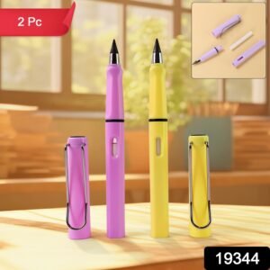 2In1 Everlasting Pencil Replaceable Head With Eraser (2 Pc / Mix Color)