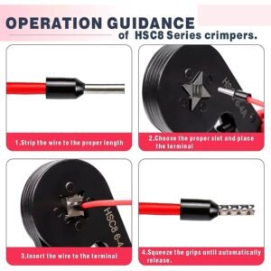 Approx 1200 Piece Ferrule Crimping Tool Kit Set