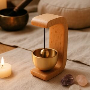 Premium Desktop Japanese-Style Zen Bell (1 Pc)