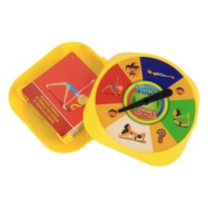 Yoga Spinner Game for Kids and Adults Set
