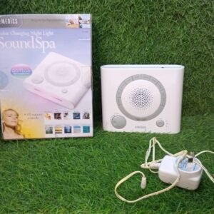 Sleep Therapy Sound Machine with 8 Soothing Sounds (Battery, Timer Option)