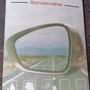 Anti-Fog & Anti-Scratch Rearview Car Mirror Film – HD Clear Protective Sticker for Safe Driving (1 Pc)