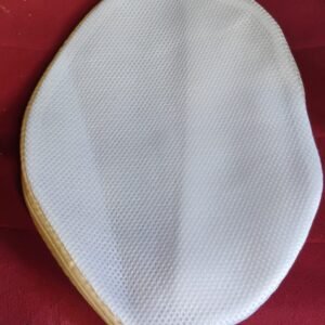 Premium Round Mesh Bra Wash Bag with Zipper for Washing Machine (1 Pc / Mix Size & Design)