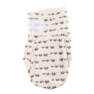 Soft Cotton Adjustable Baby Swaddle Wrap for Newborns (1 Pc)