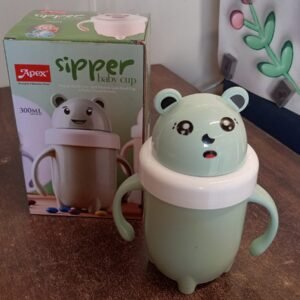 Apex Sipper Baby Cup Training Cup with Handles – Spill Proof & Leak Proof (300 ML Approx)
