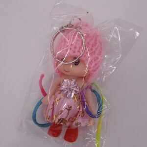 Multifunction Doll Bracelet for Kids – Cute Soft Toy Bracelet with Keychain Use – Decorative Fancy Bracelet cum Keyring for Boys & Girls