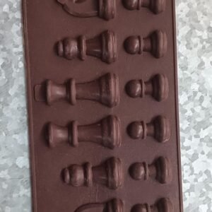 Silicone Chocolate Mould Chess Shape (1 Pc)