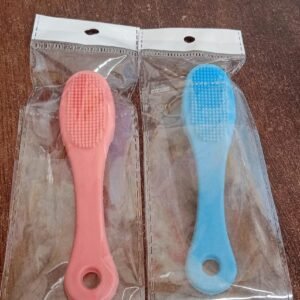 Silicone Makeup cleaning tool, finger wash Face Scrubber Facial Cleansing Brush (1 Pc / Mix Color)