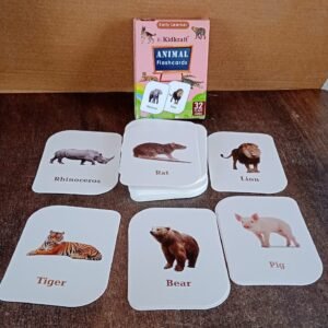Kidkraft 32-Piece Animal Flash Cards Set