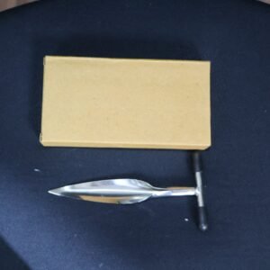 Stainless Steel Coconut Breaker Tool with Comfortable T-Handle (1 Pc)