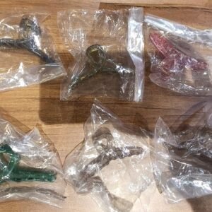 Hair Clutcher Clips (Mix Design, Multicolor / 12 Pc)