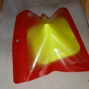 Virgin Mobile Accessories Universal Portable Four-Sided Pyramid Shape Desktop/ Table Mobile Holder Stand (1 Pc)