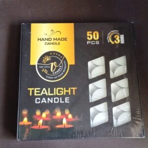 Tealight Candles Set, Smokeless Candles, Diwali (50 Pcs set)